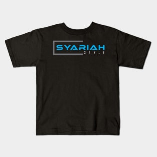 islamic life style / syariah Kids T-Shirt